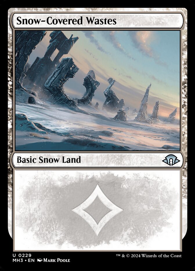 Snow-Covered Wastes (V.1) - Modern Horizons 3 (Uncommon) [MH3-229]