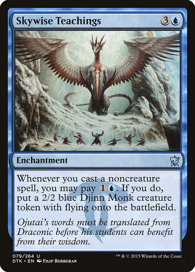 Skywise Teachings - Dragons of Tarkir (Uncommon) [DTK-79]