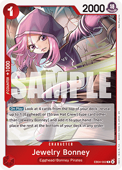 Jewelry Bonney (EB04-002) (V.1) - Adventure on Kami’s Island (Rare) [OP15-EB04-002] Hoofdafbeelding