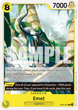 Emet (EB04-051) - Adventure on Kami’s Island (Common) [OP15-EB04-051] Immagine principale del prodotto