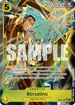 Borsalino (EB04-058) (V.2) - Adventure on Kami’s Island (Alternate Art) [OP15-EB04-058] Hoofdafbeelding