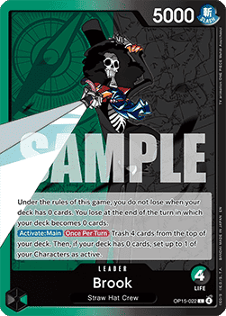 Brook (OP15-022) (V.1) - Adventure on Kami’s Island (Leader) [OP15-022] Hauptbild