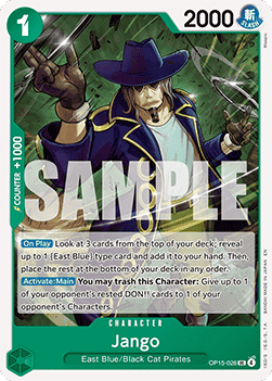 Jango (OP15-026) - Adventure on Kami’s Island (Uncommon) [OP15-026] Immagine principale del prodotto