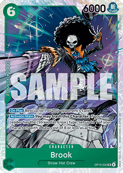 Brook (OP15-032) (V.1) - Adventure on Kami’s Island (Super Rare) [OP15-032] Hauptbild