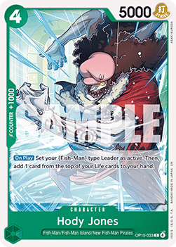 Hody Jones (OP15-033) - Adventure on Kami’s Island (Common) [OP15-033] Hoofdafbeelding