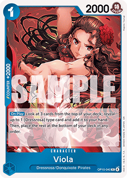 Viola (OP15-040) - Adventure on Kami’s Island (Rare) [OP15-040] Hauptbild