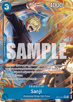 Sanji (OP15-047) (V.2) - Adventure on Kami’s Island (Alternate Art) [OP15-047] Hoofdafbeelding