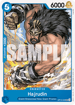 Hajrudin (OP15-049) - Adventure on Kami’s Island (Uncommon) [OP15-049] Hoofdafbeelding
