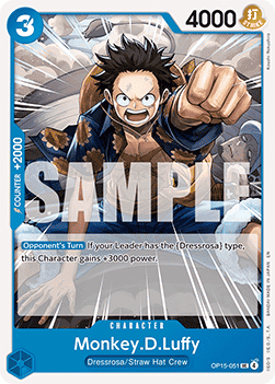 Monkey.D.Luffy (OP15-051) - Adventure on Kami’s Island (Uncommon) [OP15-051] Hauptbild