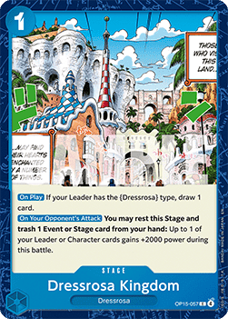 Dressrosa Kingdom (OP15-057) - Adventure on Kami’s Island (Common) [OP15-057] Hauptbild