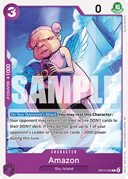Amazon (OP15-059) - Adventure on Kami’s Island (Common) [OP15-059] Hauptbild
