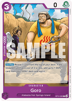 Goro (OP15-065) - Adventure on Kami’s Island (Common) [OP15-065] Hauptbild