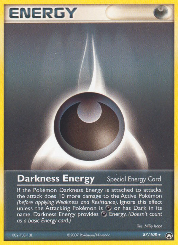 Darkness Energy – EX Power Keepers 87 – Pokémon TCG single card