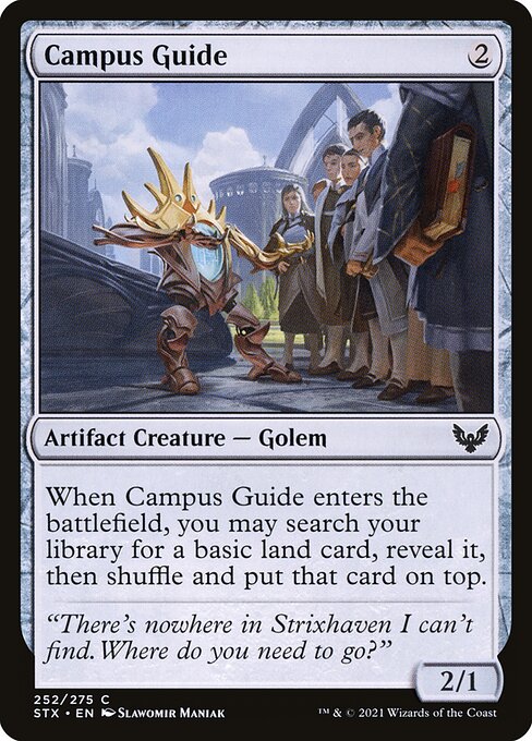 Campus Guide – Strixhaven: School of Mages (STX-252) Magic: The Gathering card | LC-REM-20260804-15909430919500-87a9a8a2-de81-441b-b501-418311b677f7 Hoofdafbeelding