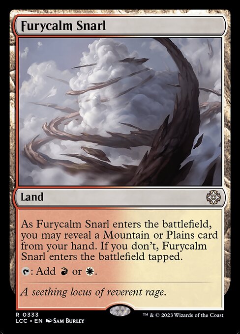 Furycalm Snarl – Commander: The Lost Caverns of Ixalan (LCC-333) Magic: The Gathering card Main image