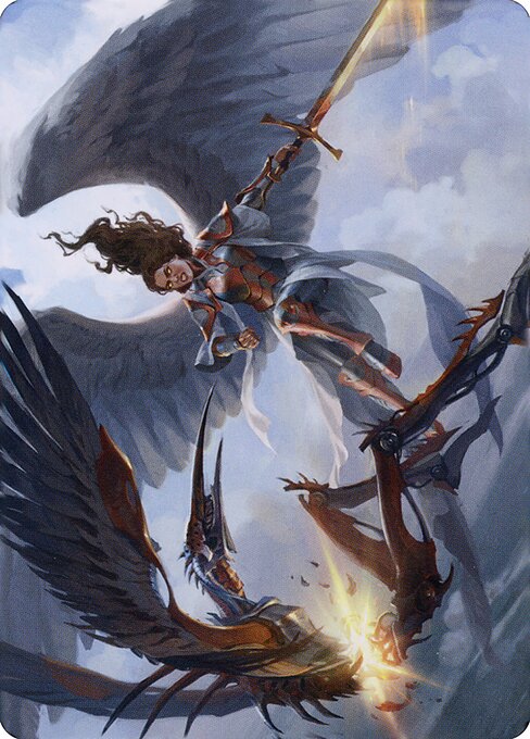 Destroy Evil // Destroy Evil – Dominaria United Art Series (ADMU-7) Magic: The Gathering card | LC-REM-20260804-15151600894284-87cb301a-e5cc-4530-8b6d-9179a7eb5cbd Main image