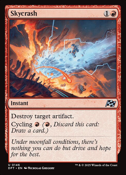 Skycrash – Aetherdrift (DFT-146) Magic: The Gathering card Imagen principal del producto