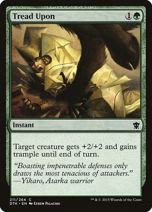 Tread Upon – Dragons of Tarkir (DTK-211) Magic: The Gathering card | LC-REM-20260804-15150779859276-87f04d27-f38a-4be2-8eb6-7dd0d3a1ac6d