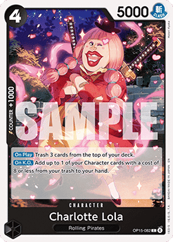 Charlotte Lola (OP15-082) - Adventure on Kami’s Island (Common) [OP15-082] Hauptbild