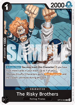 The Risky Brothers (OP15-093) - Adventure on Kami’s Island (Common) [OP15-093] Immagine principale del prodotto