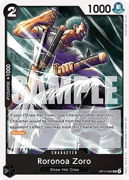 Roronoa Zoro (OP15-094) - Adventure on Kami’s Island (Uncommon) [OP15-094]