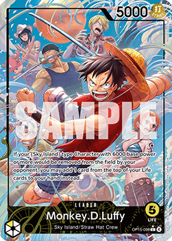 Monkey.D.Luffy (OP15-098) (V.2) - Adventure on Kami’s Island (Alternate Art) [OP15-098]