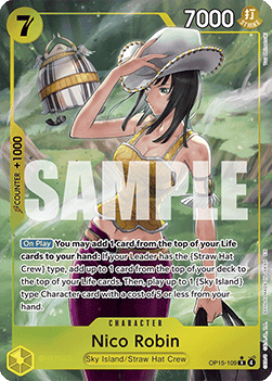 Nico Robin (OP15-109) (V.2) - Adventure on Kami’s Island (Alternate Art) [OP15-109] Hoofdafbeelding
