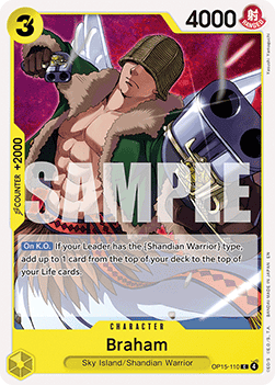 Braham (OP15-110) - Adventure on Kami’s Island (Common) [OP15-110] Hauptbild