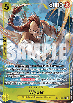 Wyper (OP15-114) (V.2) - Adventure on Kami’s Island (Alternate Art) [OP15-114] Hoofdafbeelding
