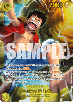 Monkey.D.Luffy (OP15-119) (V.1) - Adventure on Kami’s Island (Secret Rare) [OP15-119] Hoofdafbeelding
