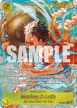 Monkey.D.Luffy (OP15-119) (V.2) - Adventure on Kami’s Island (Alternate Art) [OP15-119] Hauptbild