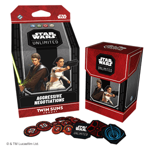 Aggressive Negotiations: Anakin Skywalker and Padme Amidala Twin Suns Deck - 2026 Twin Suns Hauptbild