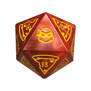 Teenage Mutant Ninja Turtles: "Pizza Bundle" D20 Die - Teenage Mutant Ninja Turtles