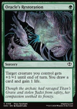 Oracle's Restoration - Secrets of Strixhaven (Common) [SOS-156] Hauptbild