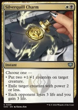 Silverquill Charm - Secrets of Strixhaven (Uncommon) [SOS-225] Hauptbild