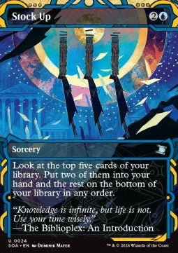 Stock Up (V.1) - Secrets of Strixhaven: Mystical Archive (Uncommon) [SOA-24]