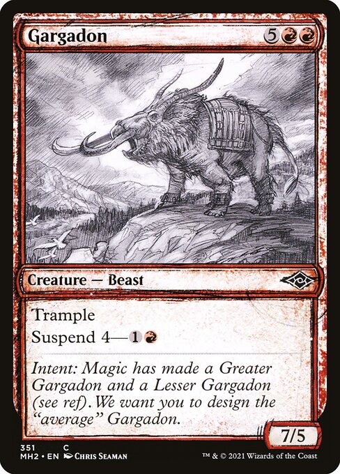 Gargadon – Modern Horizons 2 (MH2-351) Magic: The Gathering card | LC-REM-20260804-15150915977548-88167b74-c25f-4a9b-a4f5-33a51e01d498