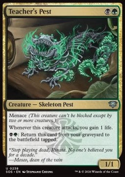 Teacher's Pest - Secrets of Strixhaven (Uncommon) [SOS-238] Image principale du produit