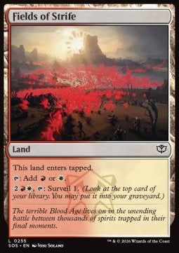 Fields of Strife - Secrets of Strixhaven (Common) [SOS-255] Image principale du produit