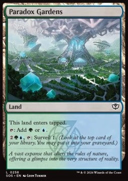 Paradox Gardens - Secrets of Strixhaven (Common) [SOS-258] Image principale du produit