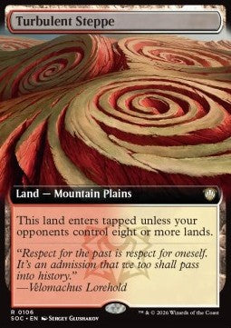 Turbulent Steppe - Commander: Secrets of Strixhaven: Extras (Rare) [XSOC-106] Imagen principal del producto