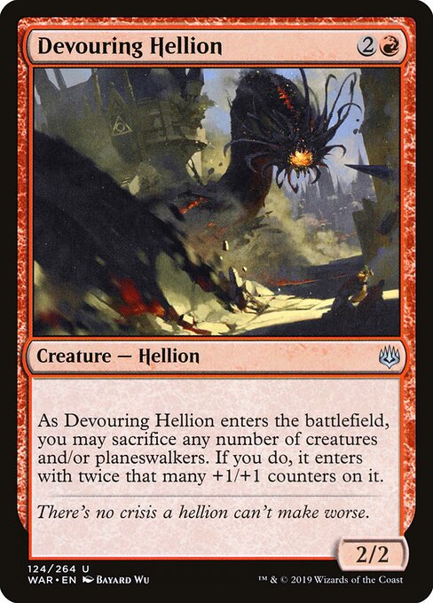 Devouring Hellion – War of the Spark (WAR-124) Magic: The Gathering card | LC-REM-20260804-15150798963020-88205574-bf2b-46e7-aac7-4b8ea217f94c