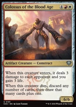 Colossus of the Blood Age - Secrets of Strixhaven (Uncommon) [SOS-181] Image principale du produit