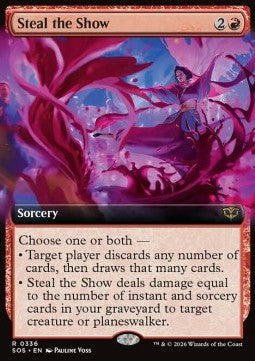 Steal the Show - Secrets of Strixhaven: Extras (Rare) [XSOS-336] Main image