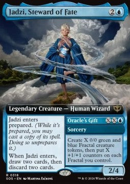 Jadzi, Steward of Fate // Oracle's Gift - Secrets of Strixhaven: Extras (Rare) [XSOS-318]