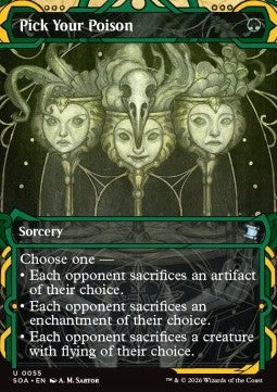 Pick Your Poison (V.1) - Secrets of Strixhaven: Mystical Archive (Uncommon) [SOA-55] Main image