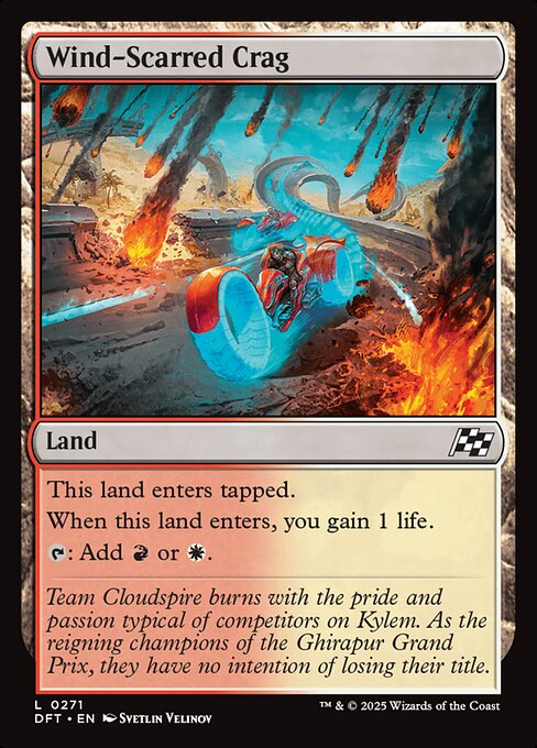 Wind-Scarred Crag – Aetherdrift (DFT-271) Magic: The Gathering card | LC-REM-20260804-15340145279308-882969d8-7e3e-4f32-858a-00da20c67b83
