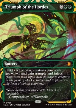 Triumph of the Hordes (V.1) - Secrets of Strixhaven: Mystical Archive (Mythic) [SOA-59] Main image