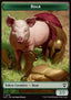 Boar Token (G 2/2) // Frog Lizard Token (G 3/3) - Secrets of Strixhaven: Tokens (Token) [TSOS-CT 15/16]