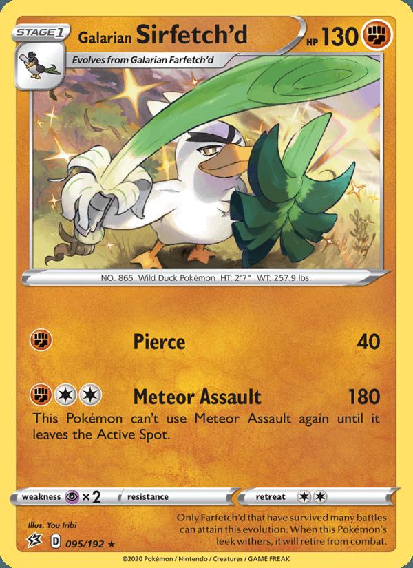 Galarian Sirfetch'd - Rebel Clash (Rare) [RCL-095] Imagen principal del producto